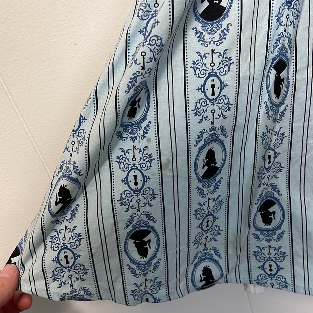 Disney Alice in Wonderland Cosplay Mini Dress Size Small - Picture 7 of 12